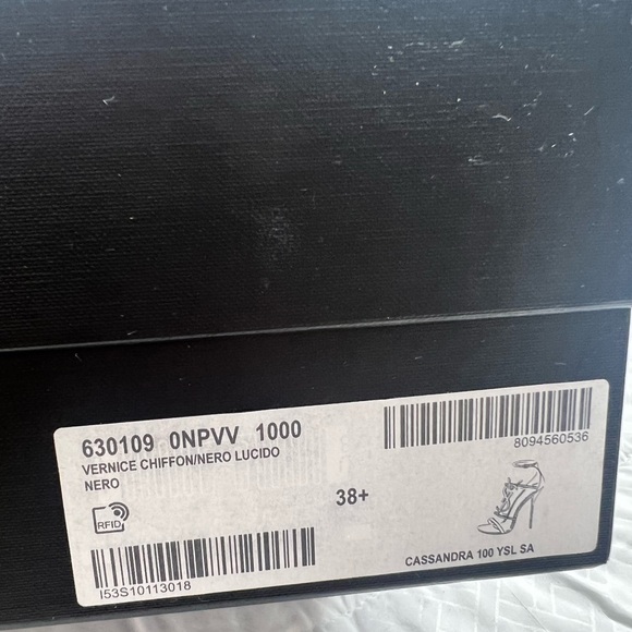 Saint Laurent Cassandra 100 YSL 38 1/2 - Picture 6 of 8